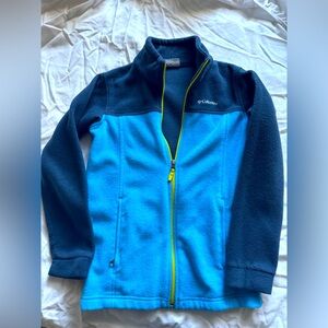Columbia Blue Fleece Jacket